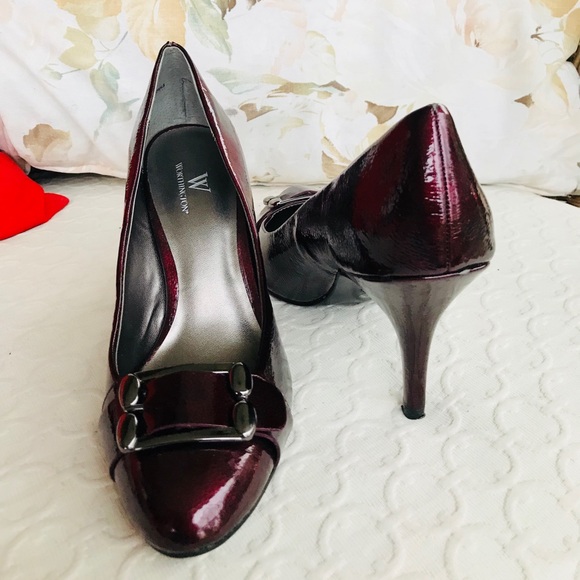 Worthington Patent All Man Made Materials Heel - Picture 3 of 6